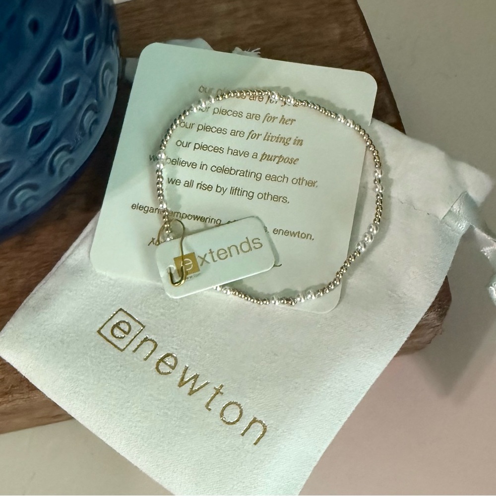 enewton Gold Beaded Bracelet with pearls